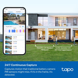 TP-Link Tapo C465 Battery-Powered Security Camera with Built-In Solar Panel 4K