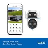 TP-Link Tapo C545D Outdoor Dual Lens Pan/Tilt Security Camera 3MP