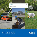 TP-Link Tapo C560WS Outdoor Pan/Tilt Security 18X Digital Zoom Wi-Fi Camera 4K