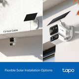 TP-Link Tapo C645D KIT Solar-Powered Dual-Lens Pan/Tilt Security Camera Kit