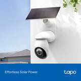 TP-Link Tapo C660 KIT Solar-Powered Pan/Tilt Security Camera Kit 4K