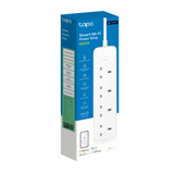 TP-Link Tapo P304M 4 Ports Smart WiFi Power Strip Socket Extension, 1.5m