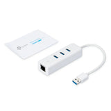 TP-Link UE330 USB 3.0 3-Port Hub & Gigabit Ethernet Adapter 2 in 1 USB Adapter