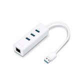 TP-Link UE330 USB 3.0 3-Port Hub & Gigabit Ethernet Adapter 2 in 1 USB Adapter