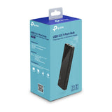 موزع USB 3.0 من TP-Link (UH720) بسبعة منافذ مع منفذي شحن