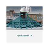 TP-Link (VIGI C540-W) VIGI 4MP Outdoor Full-Color Wi-Fi Pan Tilt Network Camera - 2560 X 1440 / LAN