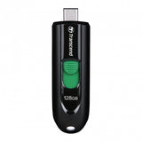 محرك أقراص فلاش TRANSCEND سعة 128 جيجابايت، منفذ USB 3.2 من الجيل الأول، من النوع C، سرعة نقل بيانات 5 جيجابت في الثانية، TS128GJF790C