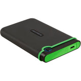 Transcend 4 TB StoreJet 25M3C Type C, Supreme Shock-Resistant, Portable HDD - Iron Grey