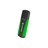 Transcend 64GB JetFlash 810 USB 3.1 Gen 1 Flash Drive Rugged Rubber Design Up to 90MB/s Speed - Green