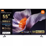 TV S Pro Mini LED 55" 2026 QD-Mini LED Dispaly 4K UHD 144Hz refresh rate Dolby Audio & Atmos, Google TV Low-reflection display Black