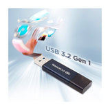 محرك أقراص فلاش TeamGroup T-Force C211 بسعة 64 جيجابايت، منفذ USB 3.2 من الجيل الأول