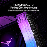 TeamGroup T-Force Delta RGB 32GB (16GBx2) DDR5 6000MHz Desktop RAM (Black)