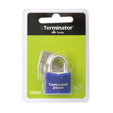 Terminator Pad Lock 20MM - Blue