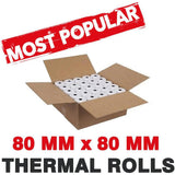 Thermal Roll 80 X 80 Mm - 50Pcs/Box-Thermal Rolls-Other-Star Light Kuwait