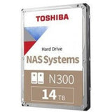 Toshiba 14Tb Nas Hard Disk Drive - 7200 Rpm Class Sata 6Gb/S 3.5 Inch - Hdwg31Eezsta-Network Attached Storage-Toshiba-Star Light Kuwait