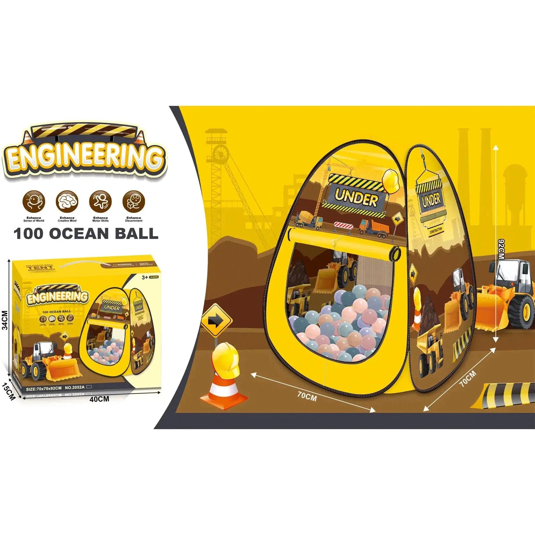 Toy Tent Color Box-2052A-Common Toys-Other-Star Light Kuwait