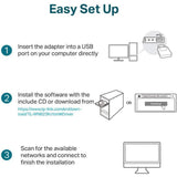 Tp Link 300Mbps Wifi Usb Mini Adapter Tl Wn823N-Tp Link-TP Link-Star Light Kuwait