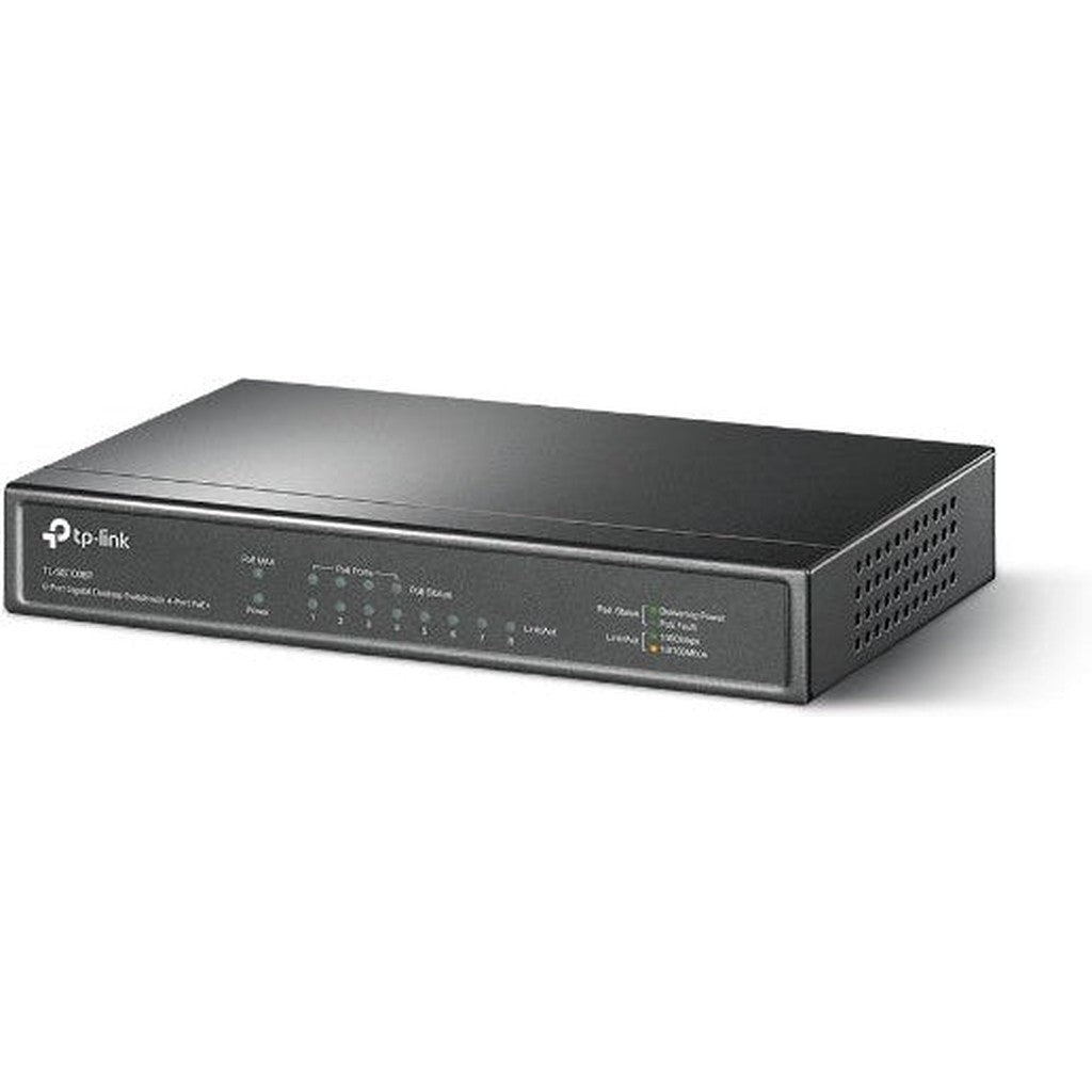 Tp-Link Tl-Sg1008P 8-Port Gigabit Desktop Switch With 4-Port Poe+-Tp Link-TP Link-Star Light Kuwait