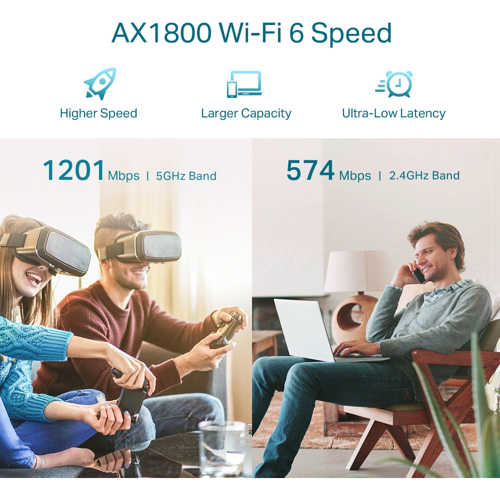 Tplink Re605X Wifi6 Ax1800 Wireless Range Extender-Routers Access Points-TP Link-Star Light Kuwait