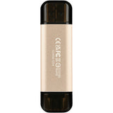 محرك أقراص فلاش Transcend JetFlash 930C 2 في 1 (256 جيجابايت)