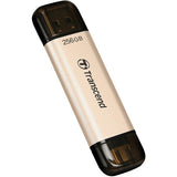 محرك أقراص فلاش Transcend JetFlash 930C 2 في 1 (256 جيجابايت)