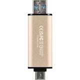 محرك أقراص فلاش Transcend JetFlash 930C 2 في 1 (256 جيجابايت)