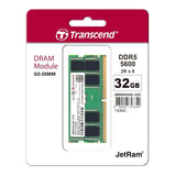 Transcend SO-DIMM Laptop Memory - 32GB / DDR5 / Memory Module