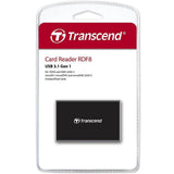 قارئ بطاقات Transcend USB 3.1 Gen 1 RDF8