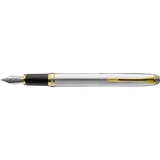 Luxor- Trident Pen Set Of 3Pens- Silver & Gold- Large