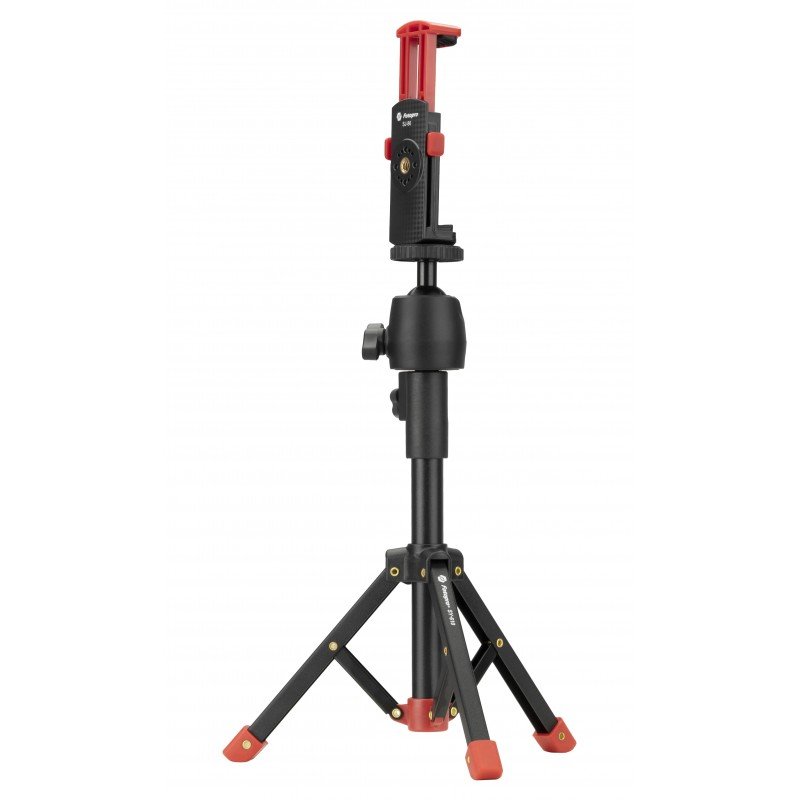 Tripod Fotopro SY-610 + MH-8S + SJ-86 – black and red - Star Light Kuwait