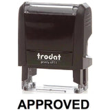 Trodat Printy 4911 Stamp "Approved" - Black-Office Stamp-TRODAT-Star Light Kuwait