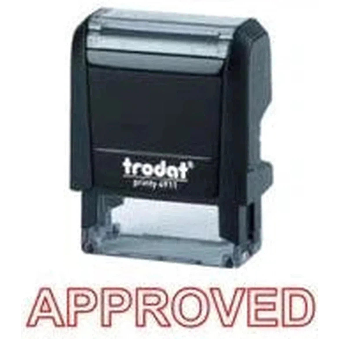 Trodat Printy 4911 Stamp "Approved" - Red-Office Stamp-TRODAT-Star Light Kuwait