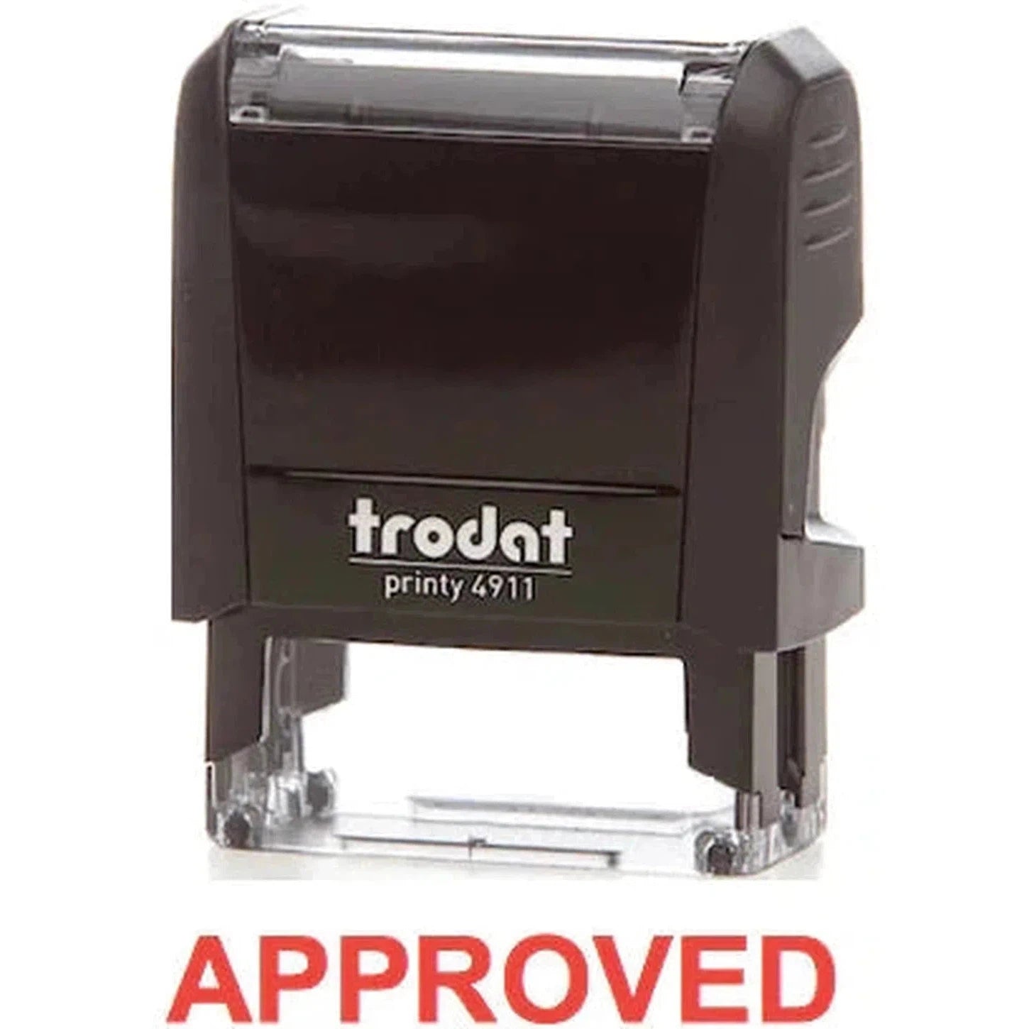 Trodat Printy 4911 Stamp "Approved" - Red-Office Stamp-TRODAT-Star Light Kuwait
