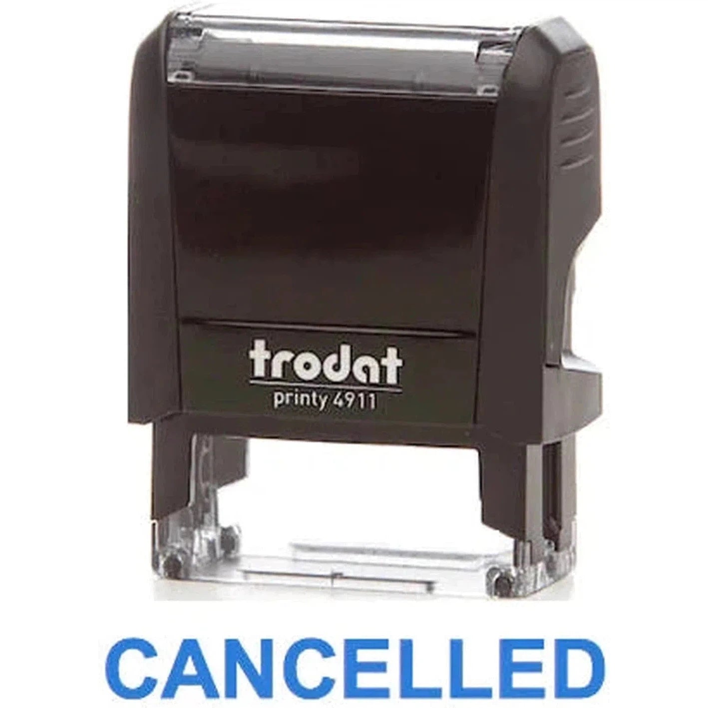 Trodat Printy 4911 Stamp "Cancelled" - Blue-Office Stamp-TRODAT-Star Light Kuwait