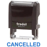 Trodat Printy 4911 Stamp "Cancelled" - Blue-Office Stamp-TRODAT-Star Light Kuwait