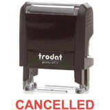 Trodat Printy 4911 Stamp "Cancelled" - Red-Office Stamp-TRODAT-Star Light Kuwait