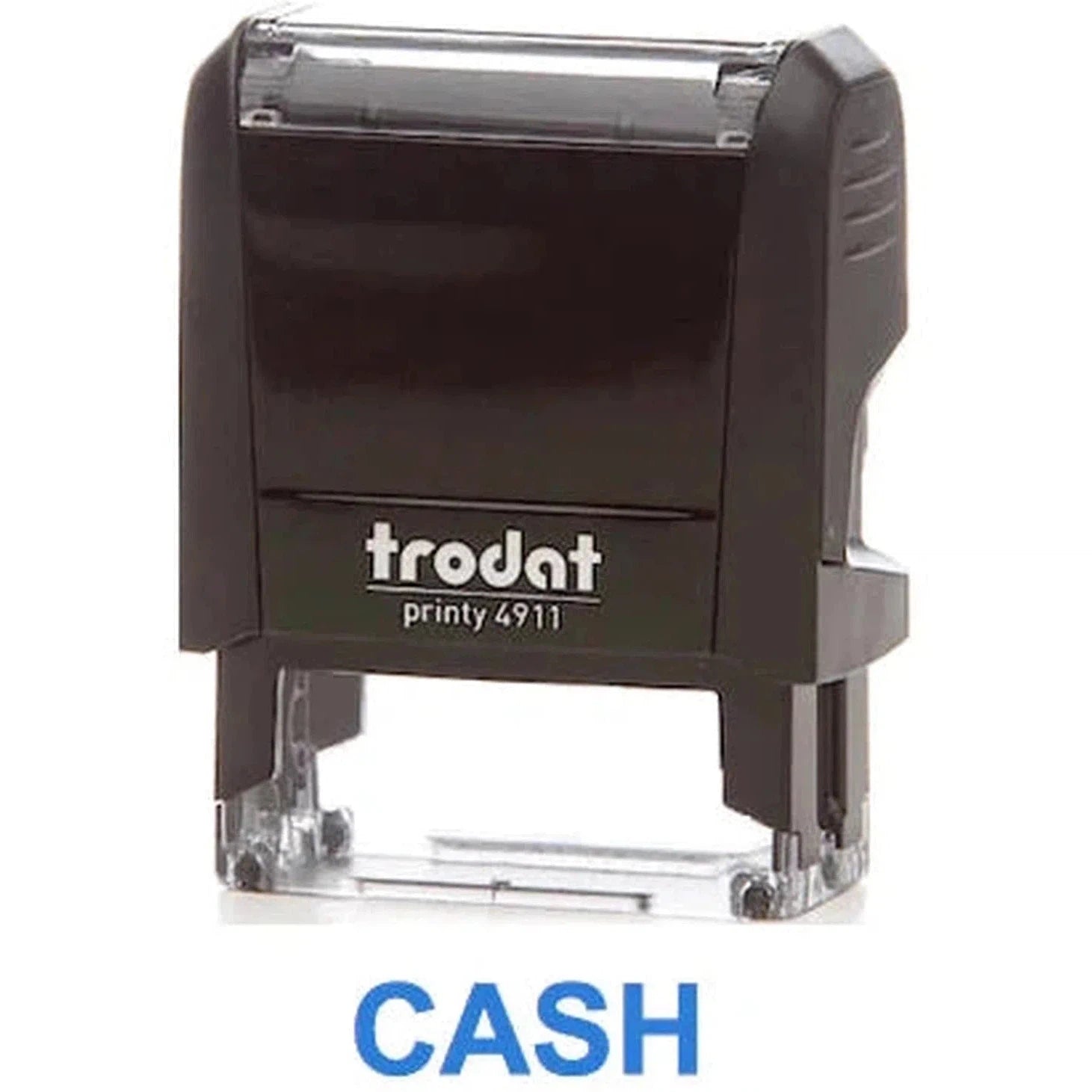 Trodat Printy 4911 Stamp "Cash" - Blue-Office Stamp-TRODAT-Star Light Kuwait