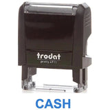 Trodat Printy 4911 Stamp "Cash" - Blue-Office Stamp-TRODAT-Star Light Kuwait
