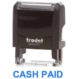 Trodat Printy 4911 Stamp "Cash Paid" - Blue-Office Stamp-TRODAT-Star Light Kuwait
