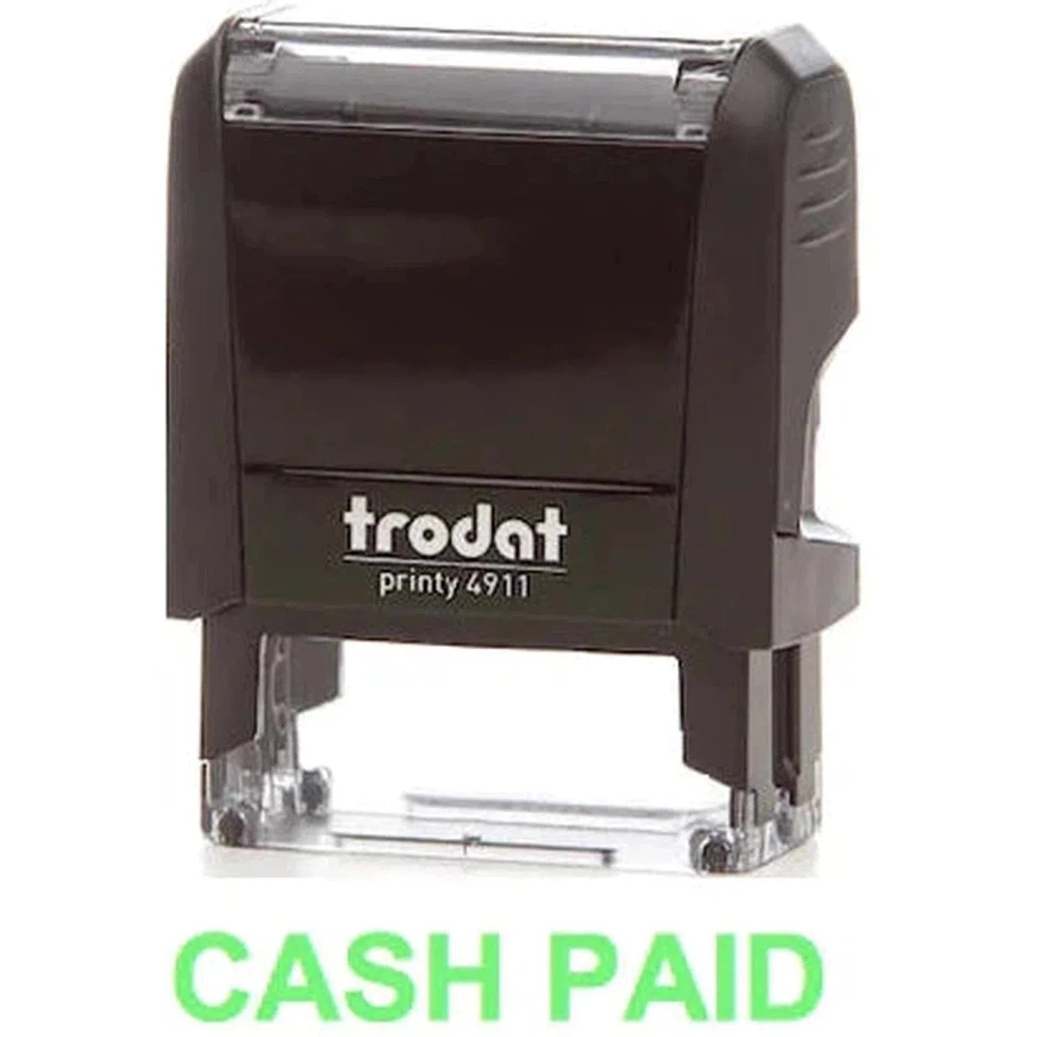Trodat Printy 4911 Stamp "Cash Paid" - Green-Office Stamp-TRODAT-Star Light Kuwait