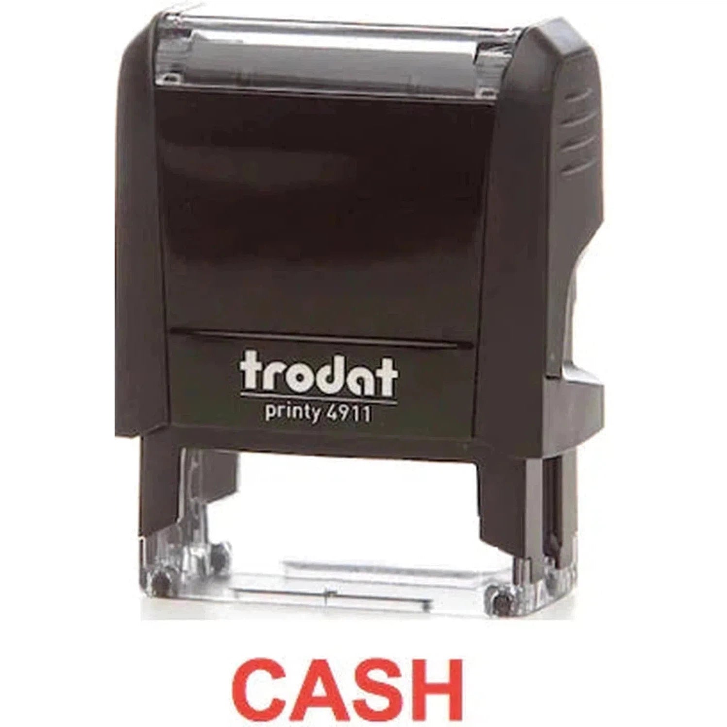 Trodat Printy 4911 Stamp "Cash" - Red-Office Stamp-TRODAT-Star Light Kuwait