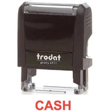 Trodat Printy 4911 Stamp "Cash" - Red-Office Stamp-TRODAT-Star Light Kuwait