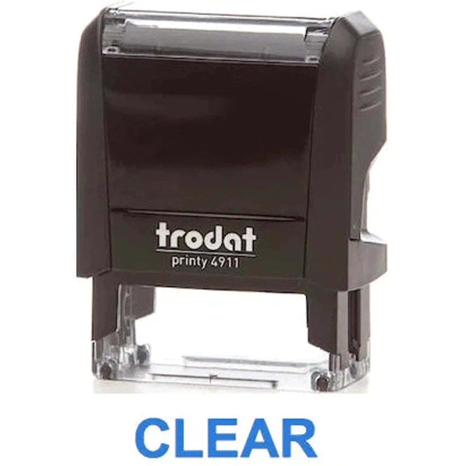 Trodat Printy 4911 Stamp "Clear" - Blue-Office Stamp-TRODAT-Star Light Kuwait