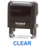 Trodat Printy 4911 Stamp "Clear" - Blue-Office Stamp-TRODAT-Star Light Kuwait