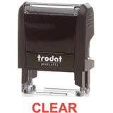 Trodat Printy 4911 Stamp "Clear" - Red-Office Stamp-TRODAT-Star Light Kuwait