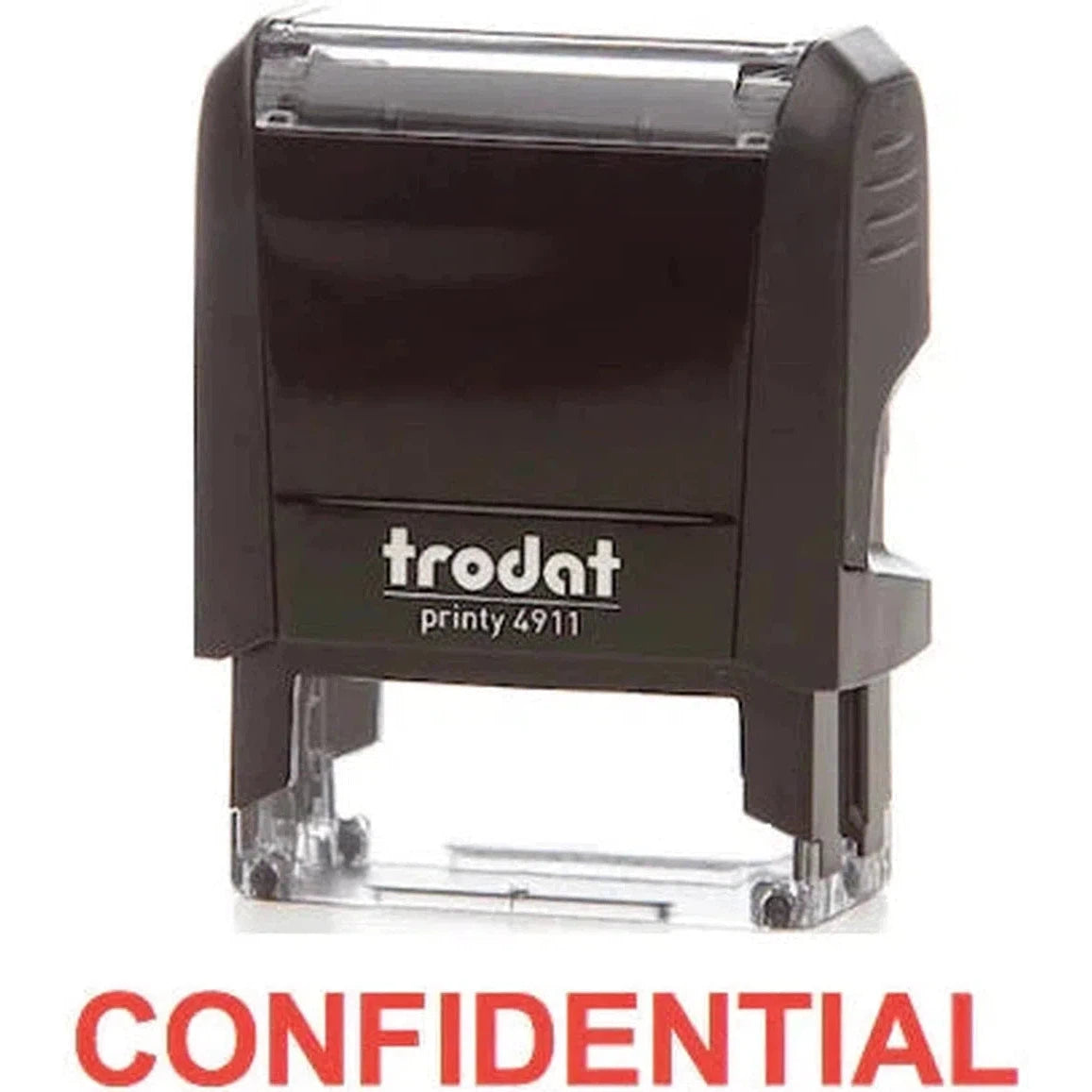 Trodat Printy 4911 Stamp "Confidential" - Red-Office Stamp-TRODAT-Star Light Kuwait