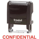 Trodat Printy 4911 Stamp "Confidential" - Red-Office Stamp-TRODAT-Star Light Kuwait