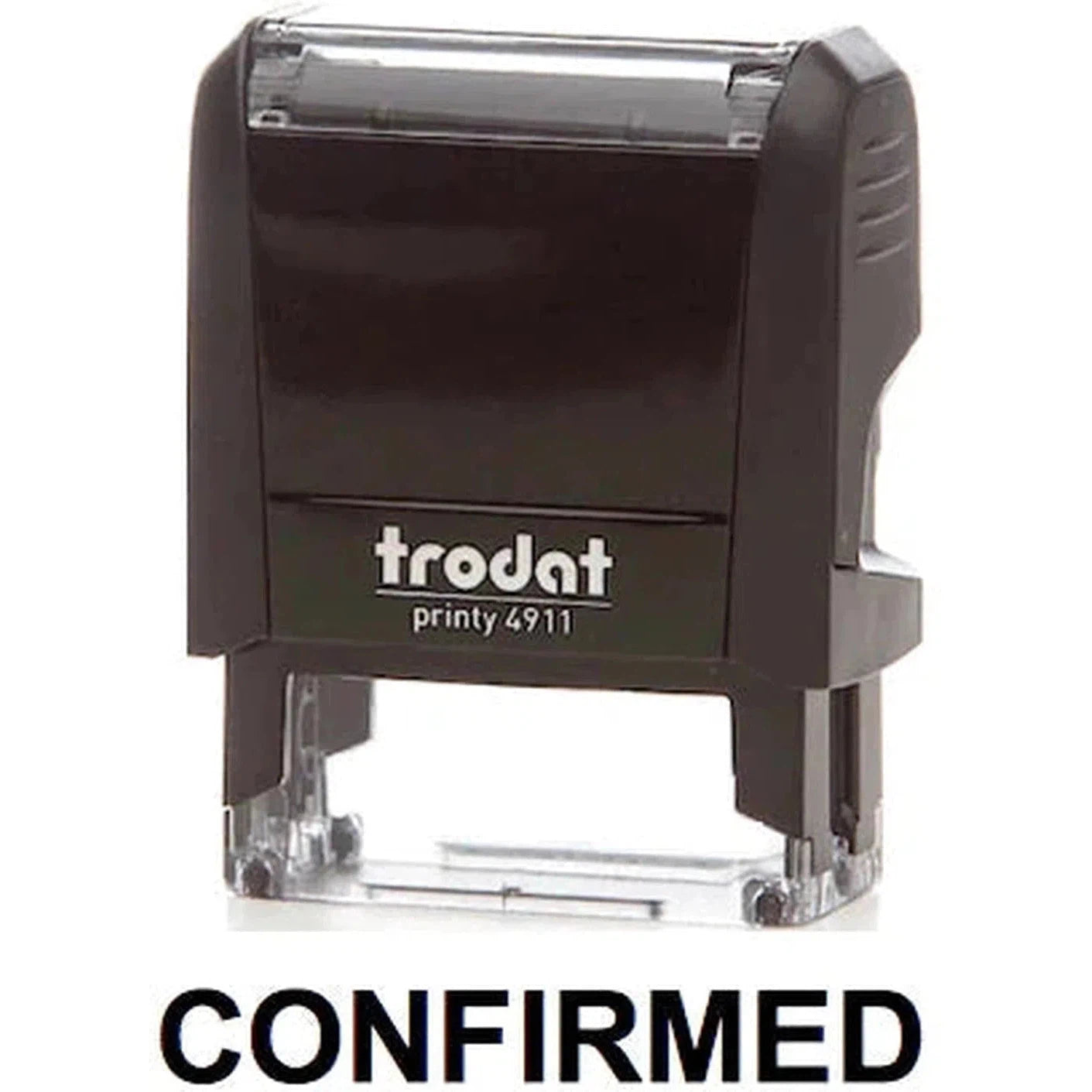 Trodat Printy 4911 Stamp "Confirmed" Black-Office Stamp-TRODAT-Star Light Kuwait