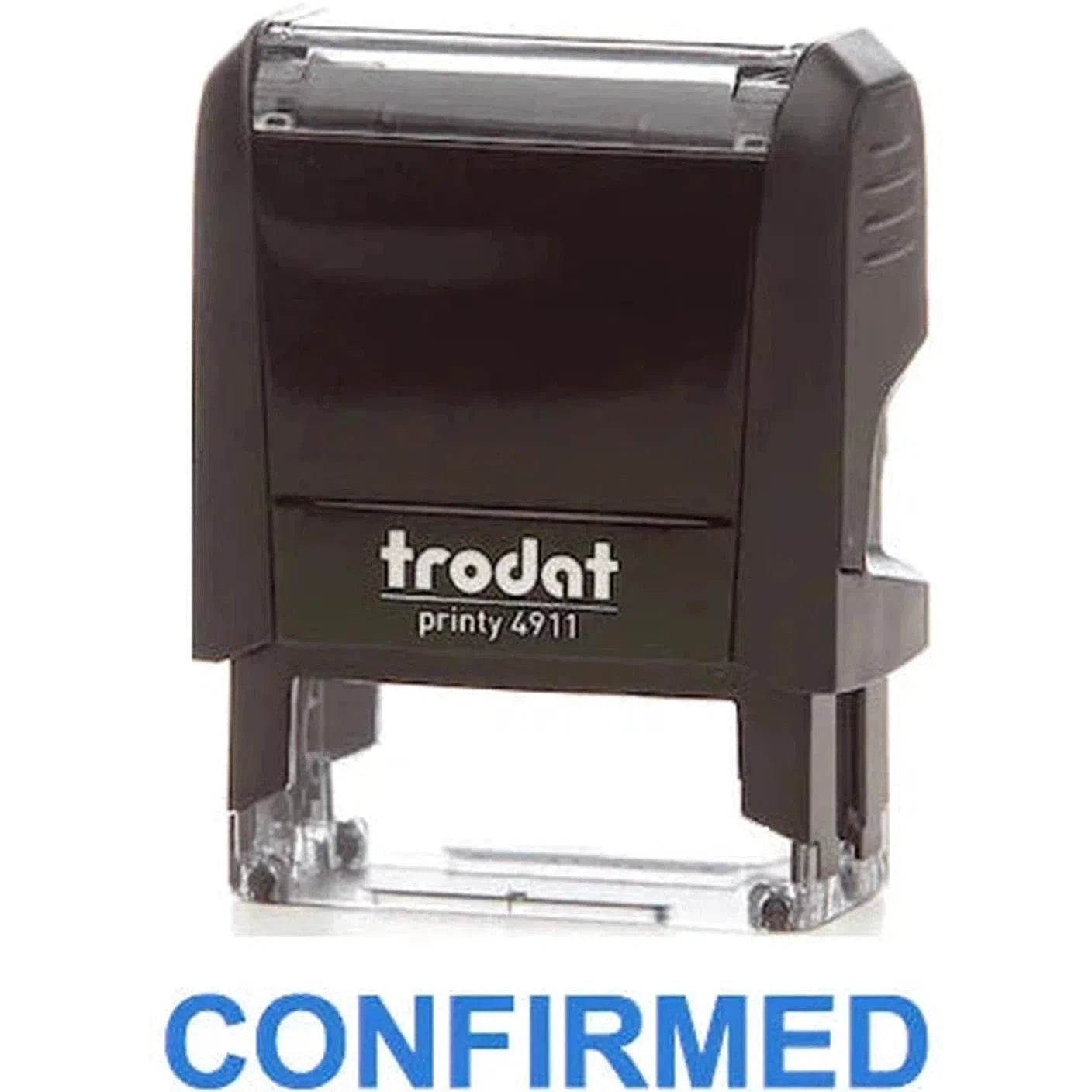 Trodat Printy 4911 Stamp "Confirmed" - Blue-Office Stamp-TRODAT-Star Light Kuwait