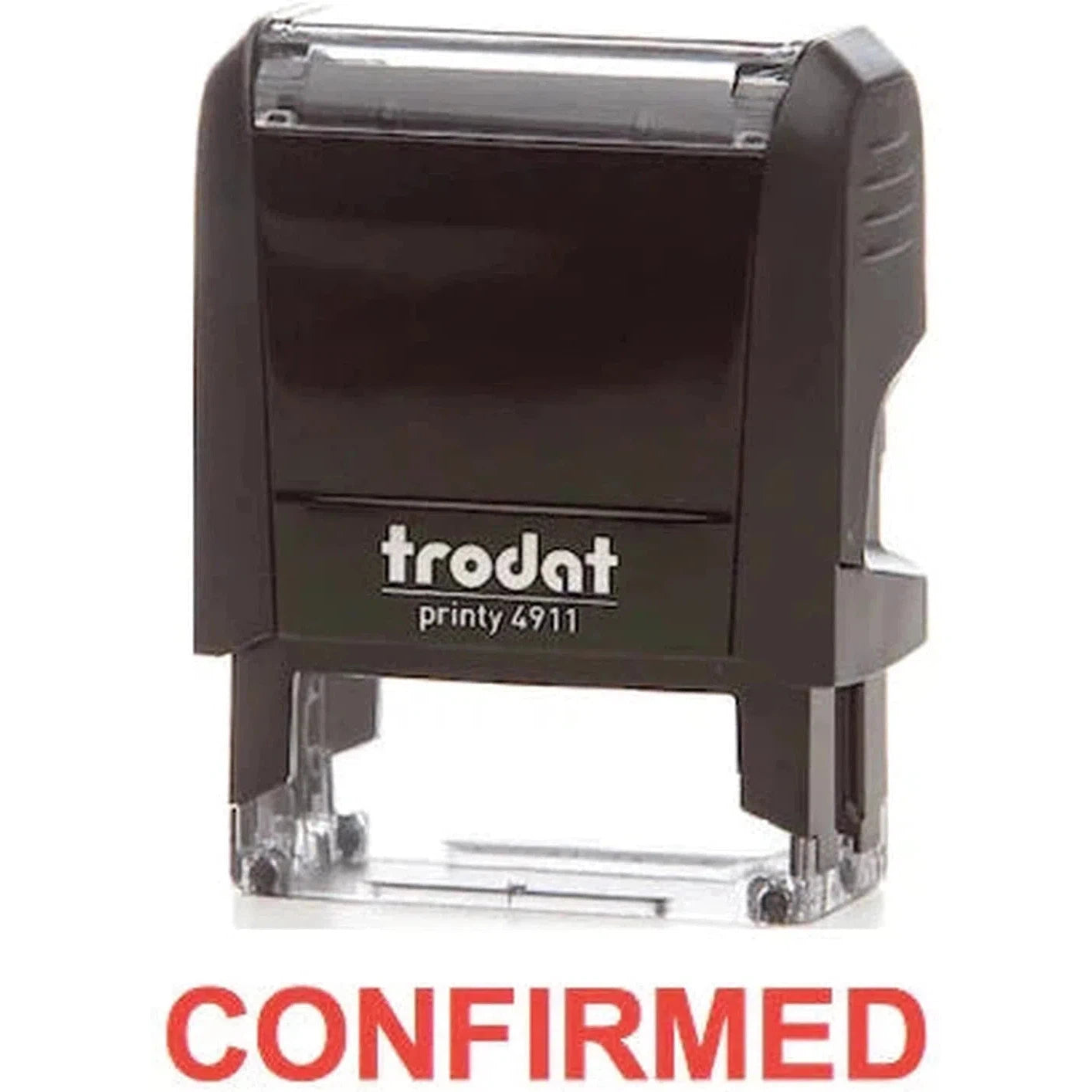 Trodat Printy 4911 Stamp "Confirmed" - Red-Office Stamp-TRODAT-Star Light Kuwait